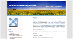 Desktop Screenshot of confide-counselling.co.uk