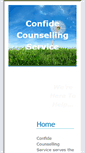 Mobile Screenshot of confide-counselling.co.uk